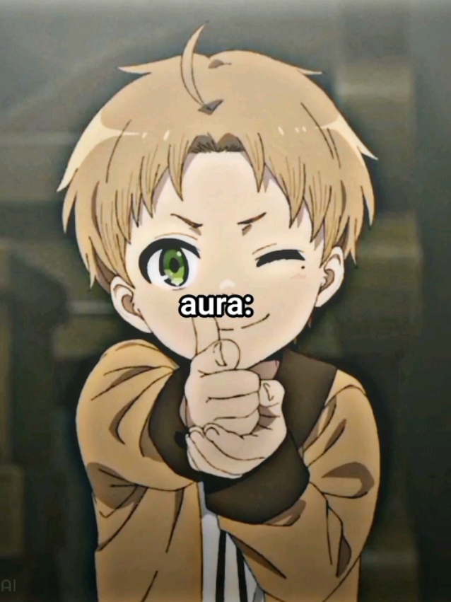 he has an aura🔥 #mushokutensei #rudeusgreyrat #anime #margawof #dessekai 