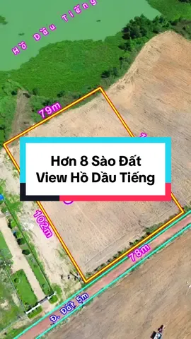 Đất view hồ Dầu Tiếng với gần 80m mặt tiền đường 5m, xe tải vi vu, điện 3 pha kéo qua trước đất, thích hợp làm FARM nghỉ dưỡng cuối tuần cùng gia đình. #ViewHồ #HồĐâuTiếng #Farm 
