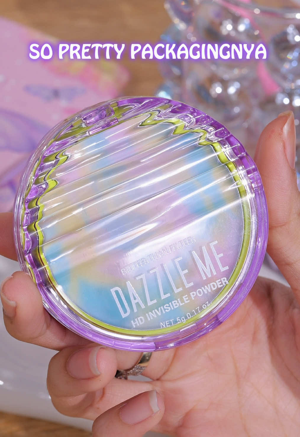 Bedak gemash kaya jelly yg bisa nahan minyak seharian 💖✨ #jellypowder #powder #balmpowder #matteflawless #dazzlemebeauty 