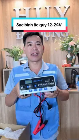 Sạc nhanh bình ắc quy ô tô, xe máy 12-24V #sacbinhacquy #sacacquy #sacacquyxemay #sacacquyoto #huydadung8 