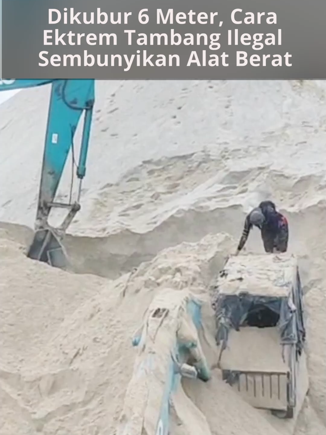 Dikubur 6 Meter, Cara Ektrem Tambang Ilegal Sembunyikan Alat Berat Satgas Penertiban Kawasan Hutan (PKH) kembali mengamankan 25 unit alat berat di tiga lokasi penambangan ilegal di Kabupaten Bangka Tengah, Provinsi Bangka  Belitung. #SatgasPKH #alatberat #tambangilegal #bangkabelitung #ekskavator #Ilegal