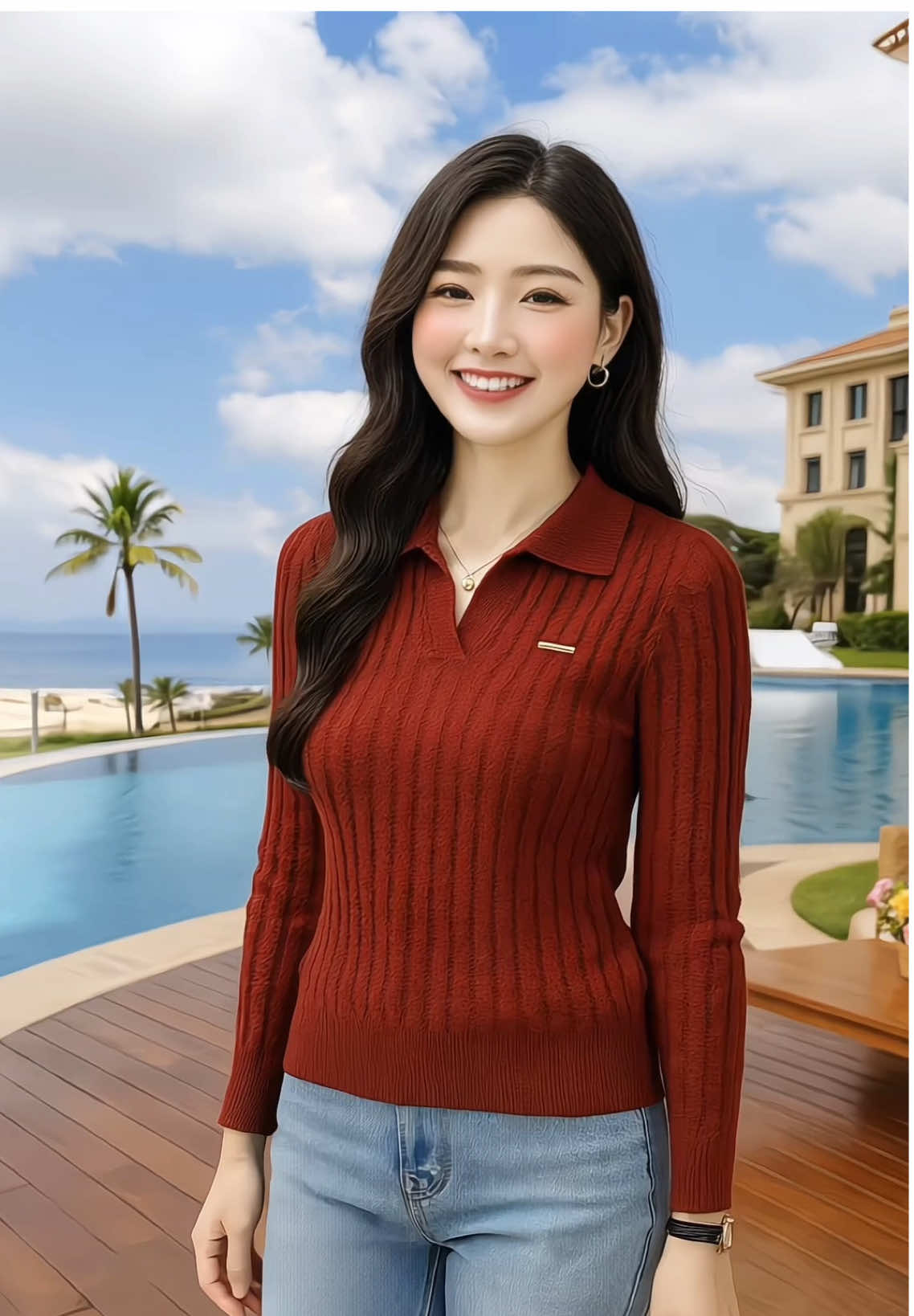 Áo Len Cổ Bẻ Dài Tay – Sang Xịn Mịn Cho Mọi Outfit  @Tiểu Anh Anh 68  @Tiểu Anh Anh 68  @Tiểu Anh Anh 68 #ÁoLenCổBẻ #ThờiTrangNữSangXịn #LenMềmMịn #OutfitThanhLịch #PhongCáchCuốnHút