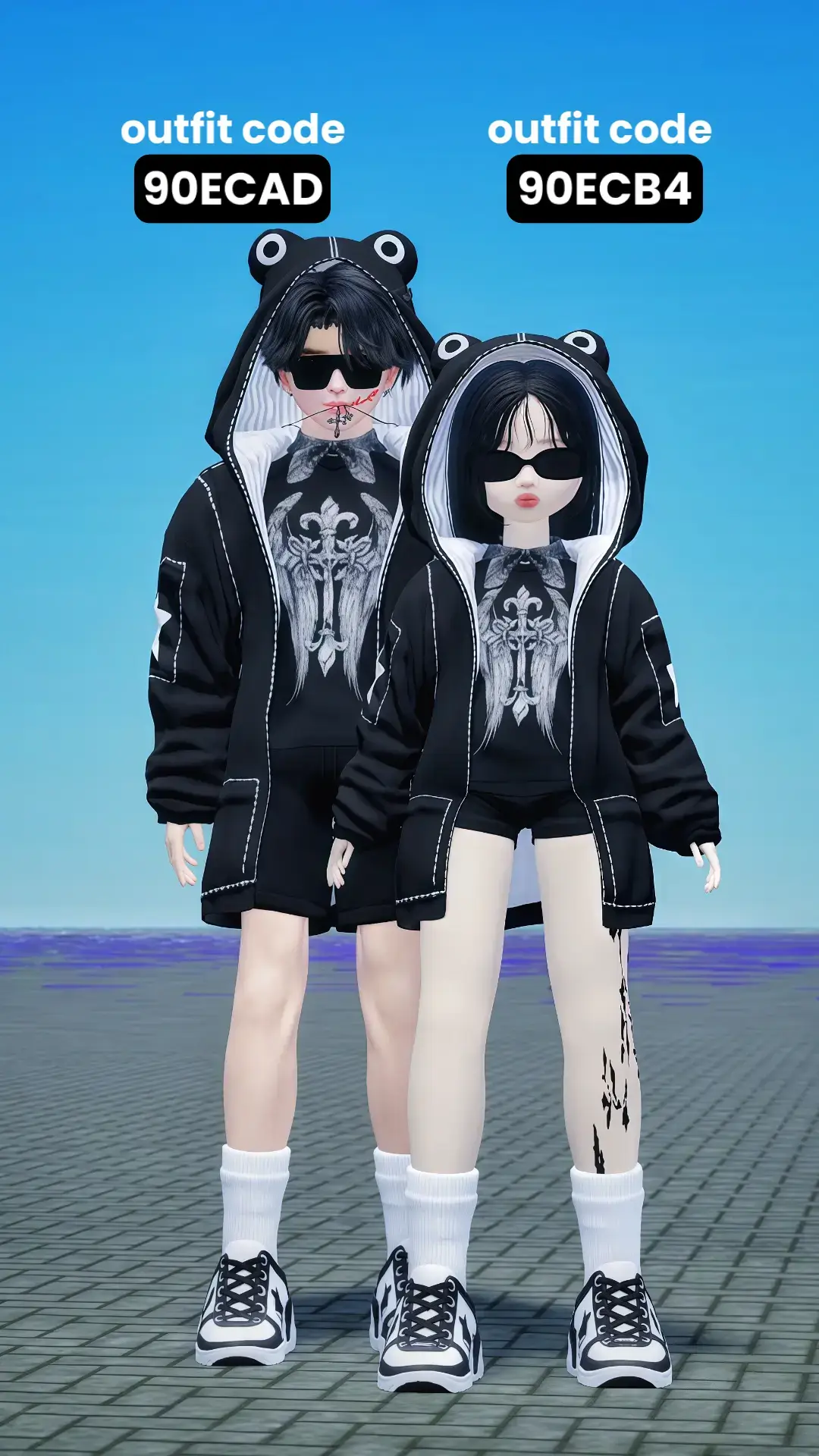 jangan lupa follow gays 👊🏻 yg mau joki dm aja ygy makaciw 🙏🏻 #outfitkalcer #roblox #keceabis #outfitcouple #fyp 