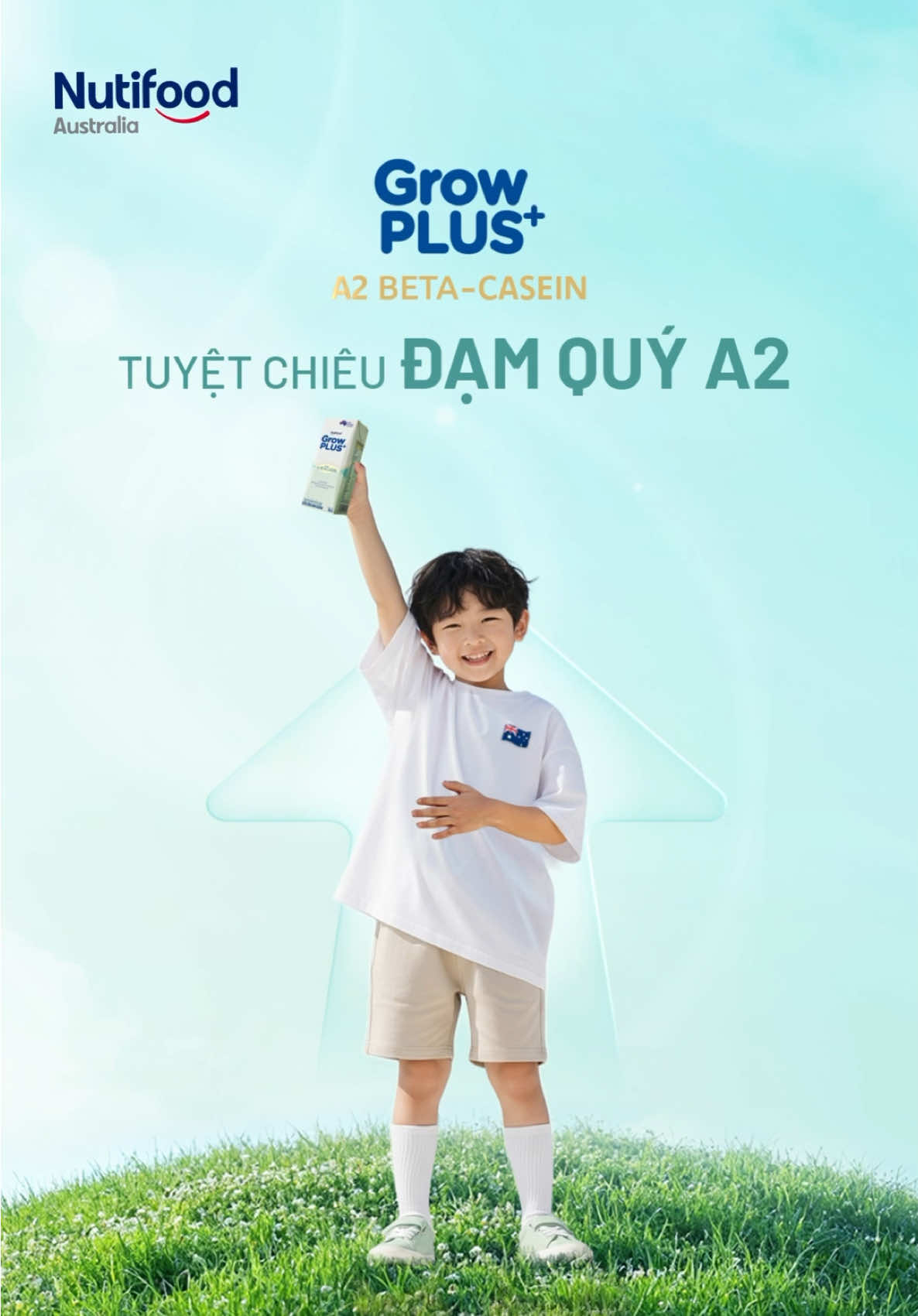 🗣️ Đạm quý A2 có những “tuyệt chiêu” gì mà được lòng các mẹ đến thế? ⭐ Hỗ trợ tiêu hóa nhờ sự kết hợp giữa đạm quý A2 và chất xơ FOS, giúp giảm đầy hơi, khó tiêu và táo bón ở trẻ. ⭐ Tăng cường hấp thu dinh dưỡng, nhờ bổ sung các dưỡng chất như Calci và DHA từ tảo biển tự nhiên (tốt hơn DHA từ cá), nhờ đó thúc đẩy chiều cao và sự phát triển não bộ ngay từ những năm tháng đầu đời. ✨ Mẹ chọn GrowPLUS+ A2, chọn nguồn dưỡng chất quý đến từ Úc cho con ngay hôm nay nhé!  ​#NutifoodAustralia #NutifoodGrowPLUS #GrowPLUSA2 #DamA2