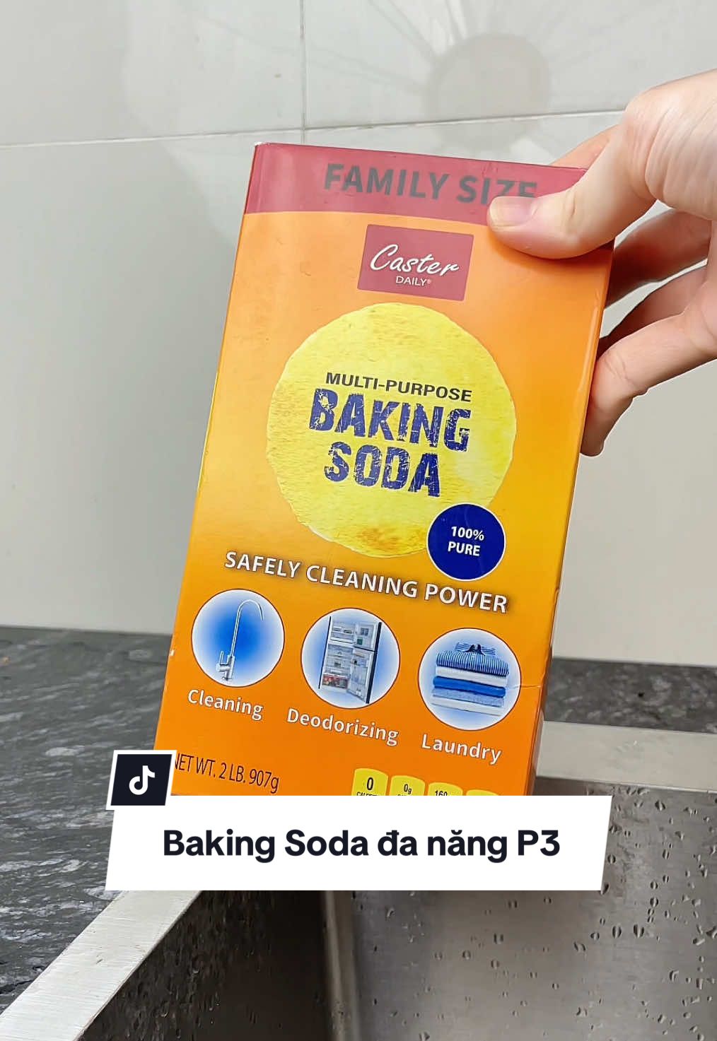 Trời ơi baking soda có nhiều công dụng lắm mn ạ #bakingsoda #dondepnhacua #cleaning #review #phuongkhoreview 