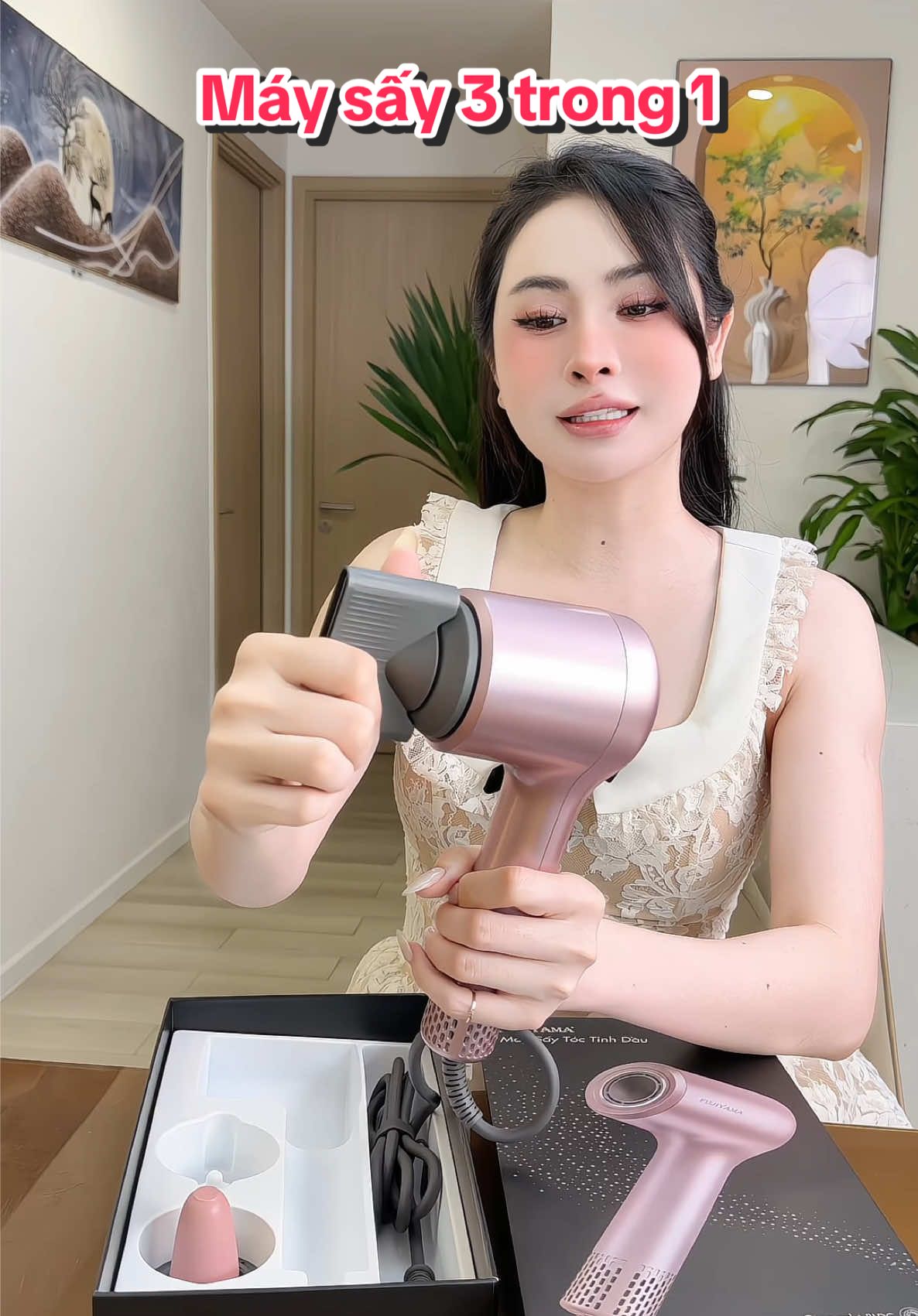 Mấy sấy siêu sang chảnh vừa chất lượng vừa bảo vệ tóc 🥰 #Fujiyama #Maysaytoctinhdau #Thiennamtech #maysaytocionam#minm7review 