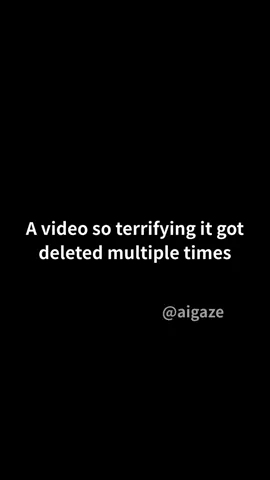 Fictional horror / Not real #shortfilm #art #fiction #aigaze