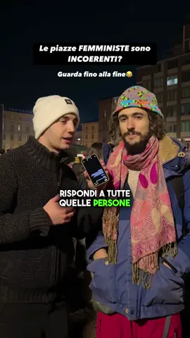 È vero che le piazze femministe vengono organizzate solo contro violenti bianchi etero? Sono incoerenti? L'ho chiesto ad un manifestante per la giornata contro la violenza sulle donne e questa è stata la risposta. Cosa ne pensate? Ditemelo nei commenti😂⤵️ . . . #intervista #attivismo #interview #perte #donne 