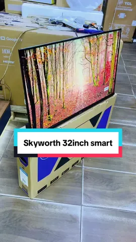 Skyworth 32″ 32E3500 (NEW2025) Google Tv  Features and price in Kenya. Android Tv wi-fi enabled HD720P Google assistant YouTube Netflix Digital Tv with inbuilt decoder Bluetooth Enabled HDMI Input USB port AV inputs Frameless Design#kenyantiktok🇰🇪 #kenyaelectronics #googletv #skyworth32inches #smarttv
