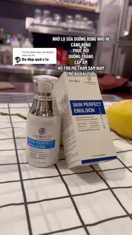 Trả lời @MyMy rìviu uy tín  thoa 1 tháng em Này là bằng dập kem cả năm đó ạ #the_high #xuhuong #sữa_dưỡng_rong_nho 