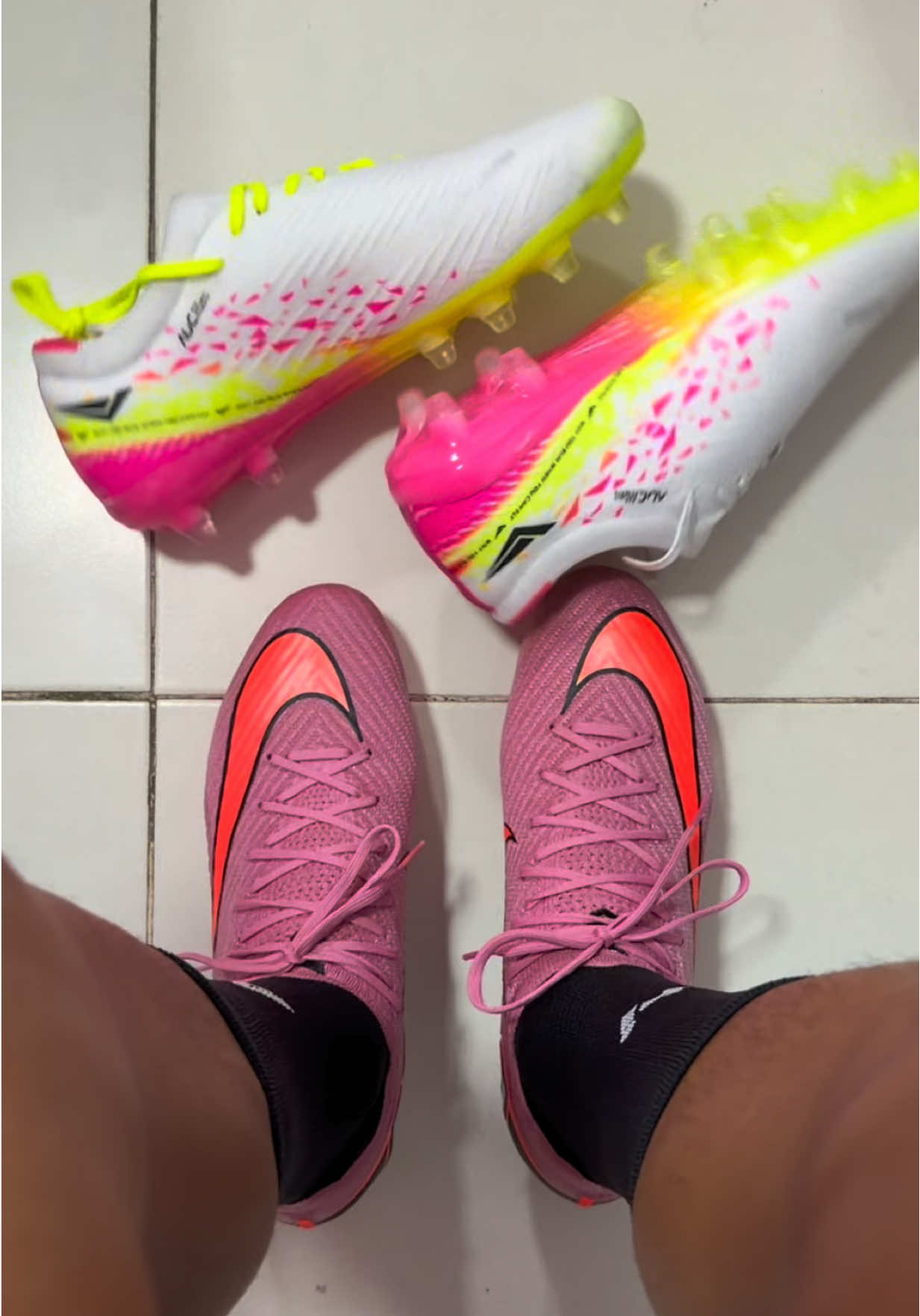 สวยทั้งคู่⚽️ #ฟุตบอล #สตั๊ด #wingz #nike #ฟุตบอลไทย 