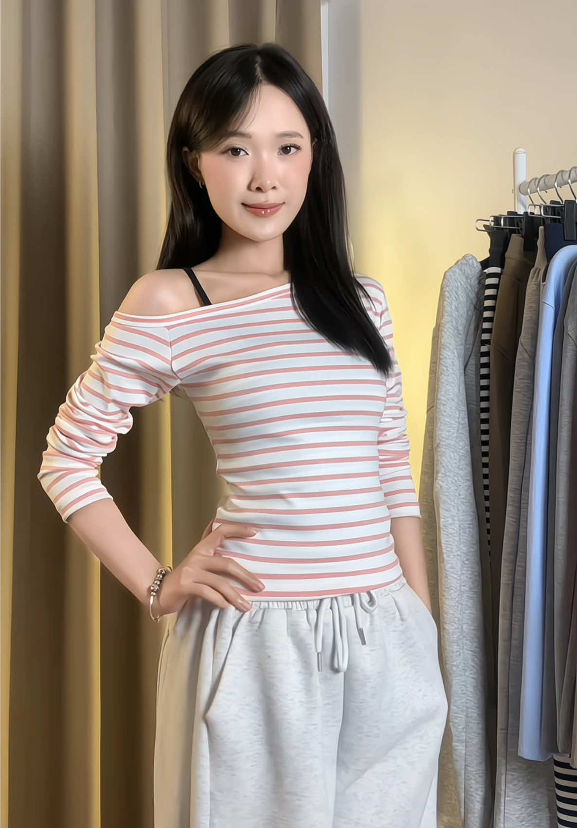 Pinkkkk 💯 #viral #xuhuong #outfit #thoitrangnu #aolechvai 