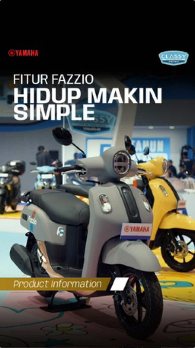 Brosis udah pada tau belum kalau fitur Electric Power Socket di Fazzio Hybrid bikin hidup makin simple! 🥰 Mau ngecas HP sambil riding? Bisa banget! Sini Yamin spill biar kalian nggak ketinggalan fitur sekeren ini. 👀 Cus lihat Fazzio Hybrid lebih dekat di dealer Yamaha pilihan lo, Brosis! 🤗 #YamahaIndonesia #SemakinDiDepan  #ClassyYamaha 