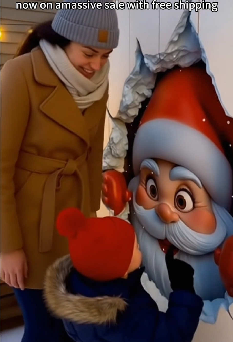 Funny Christmas Character Wall Sticker(3PCS)– Self-Adhesive Waterproof Holiday Decoration, Easy to Apply and Remove, Festive Wall Decor – Perfect Gift Idea for a Warm Christmas Atmosphere!#spotlightfinds#christmas #blackfriday #sephoraalışverişim 