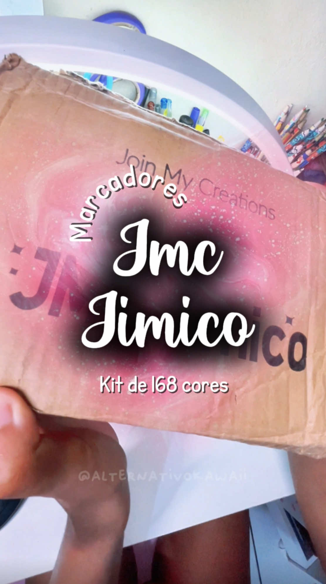 Kit de 168 cores dos marcadores JMC Jimico aqui no TikTok Shop #coloring #marcadorestouch #tiktokshop #coloringbook #livrosdecolorir 