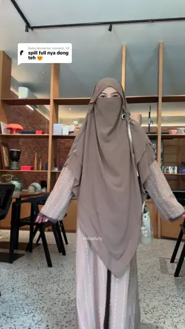 Membalas @novianti_53 satu kata buat abaya nooren versi cotton fabric? 