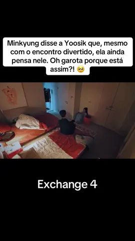 Minkyung disse a Yoosik que, mesmo com o encontro divertido, ela ainda pensa nele. Não importa quem demonstre seus sentimentos, seu coração não se comove, pois seu padrão é muito alto, e esse padrão é Yoosik. #TransitLove4 #exchange4 #datingshow #realitytv 