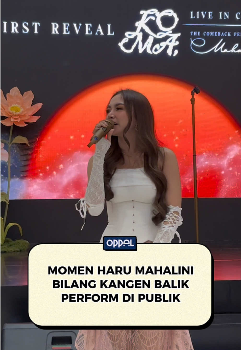 Setelah perform di Press Conference KOMA Live in Concert, Mahalini nahan air Mata saat bilang kalau Lini tuh kangen banget untuk kembali nyanyi di hadapan Mylinz secara langsung!!  Aaaaa Kak Lini, so happy dengan comeback performancenya!! 🥰🥹❤️ #Mahalini #oppal #albumkoma #mylinz @Mahalini Raharja 