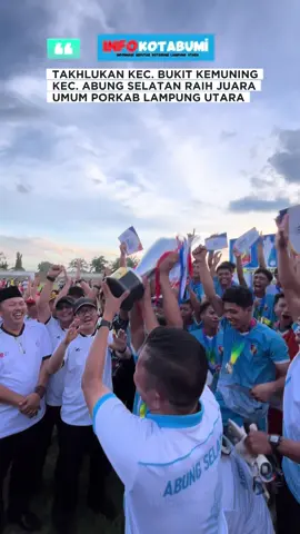Kecamatan Abung Selatan Juara Umum PORKAB Lampung Utara #infokotabumi #lampungutara #lampung #fyppppppppppppppppppppppp #kotabumi 