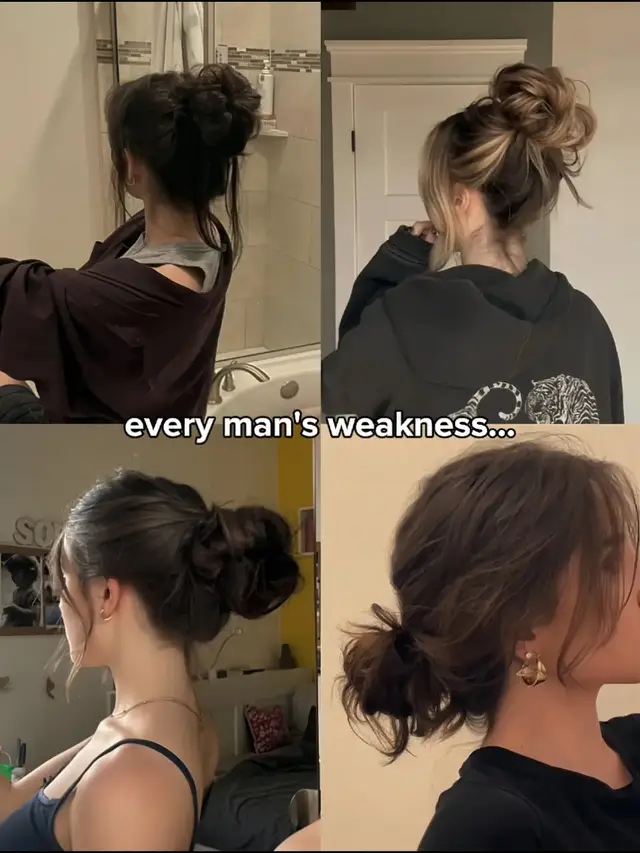 always the messy bun🫠 #fyp #fyppppppppppppppppppppppp #relatable #viral #makeitviral 