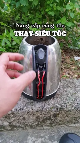 Bộ công tắc chịu nhiệt, chịu tải thay ấm siêu tốc #congtacamsieutoc #amsieutoc #amdien #suachua 