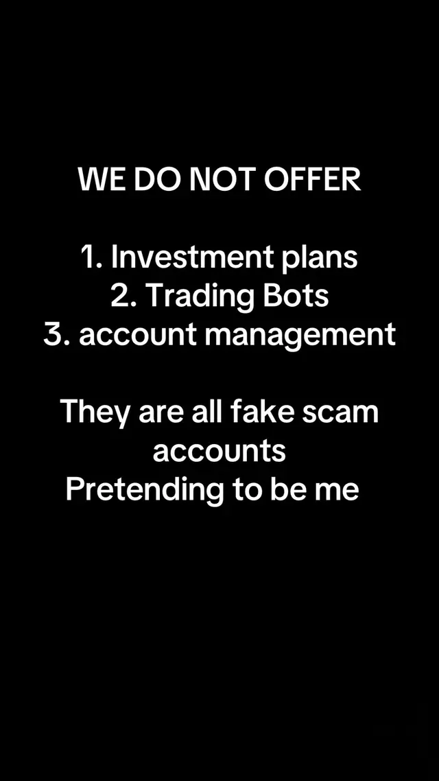 Be aware of fake accounts 