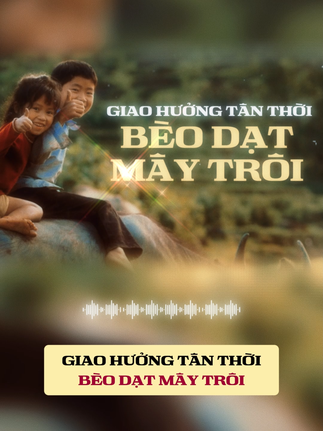 Bèo Dạt Mây Trô | Giao Hưởng Tân Thời #giaohuongtanthoi #tannhacthinhphong #hoaamcogu