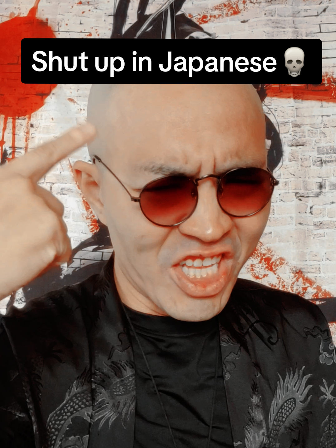 Shut up in Japanese💀🖕 Just remember and use it! #japan #badass #japanese #fyp 