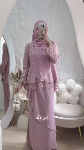 Baju mini kurung lace #minikurung #kurunglace #bajuraya2026 