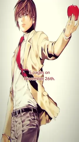 5 pages. #deathnote #Lightyagami #terumikami #fyp #Anime 
