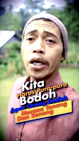 pura-pura bego saja lah agar si cengoh marem dan seneng #purapura #story 