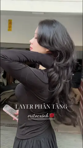 Chị em tóc mỏng nên để kiểu này nha dày và bồng bềnh dễ chăm lắm luôn💋#luxahair #uontocdep #xuhuongtiktok #eritocxinh #xoanhanquoc 