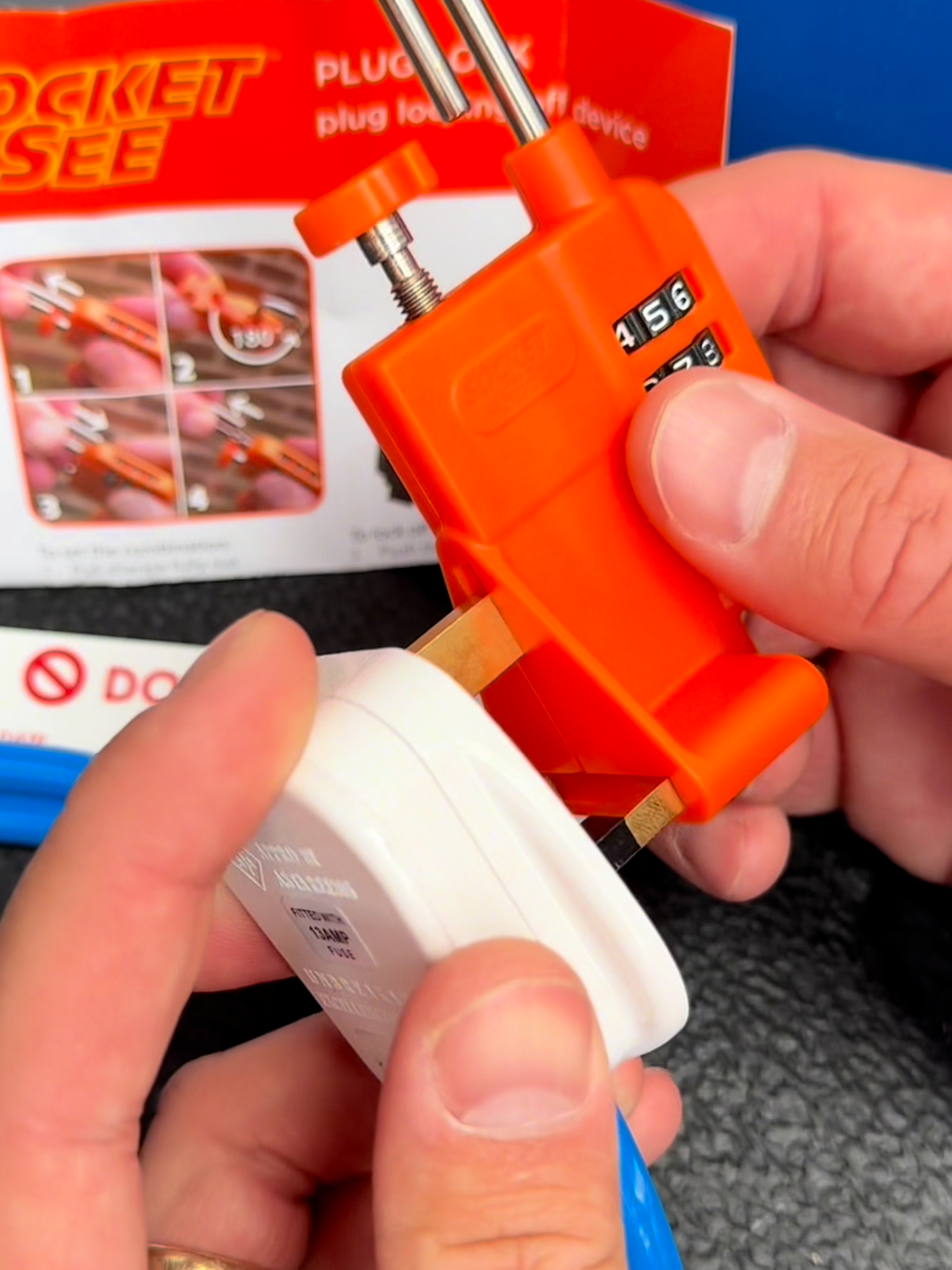 The Lockout Device You Didn’t Know You Needed Accidental energising is one of the easiest mistakes to make - and one of the most dangerous. The Socket & See Plug Lock fixes that. Slip it over a BS1363 plug, tighten the screw onto the earth pin, set your own 3-digit code and the plug becomes completely off-limits. Simple, secure, and impossible to misuse.   Learn More 👉 https://hub.efixx.co.uk/SocketAndSeePlugLock   #safeisolation #electricians #electricalwork