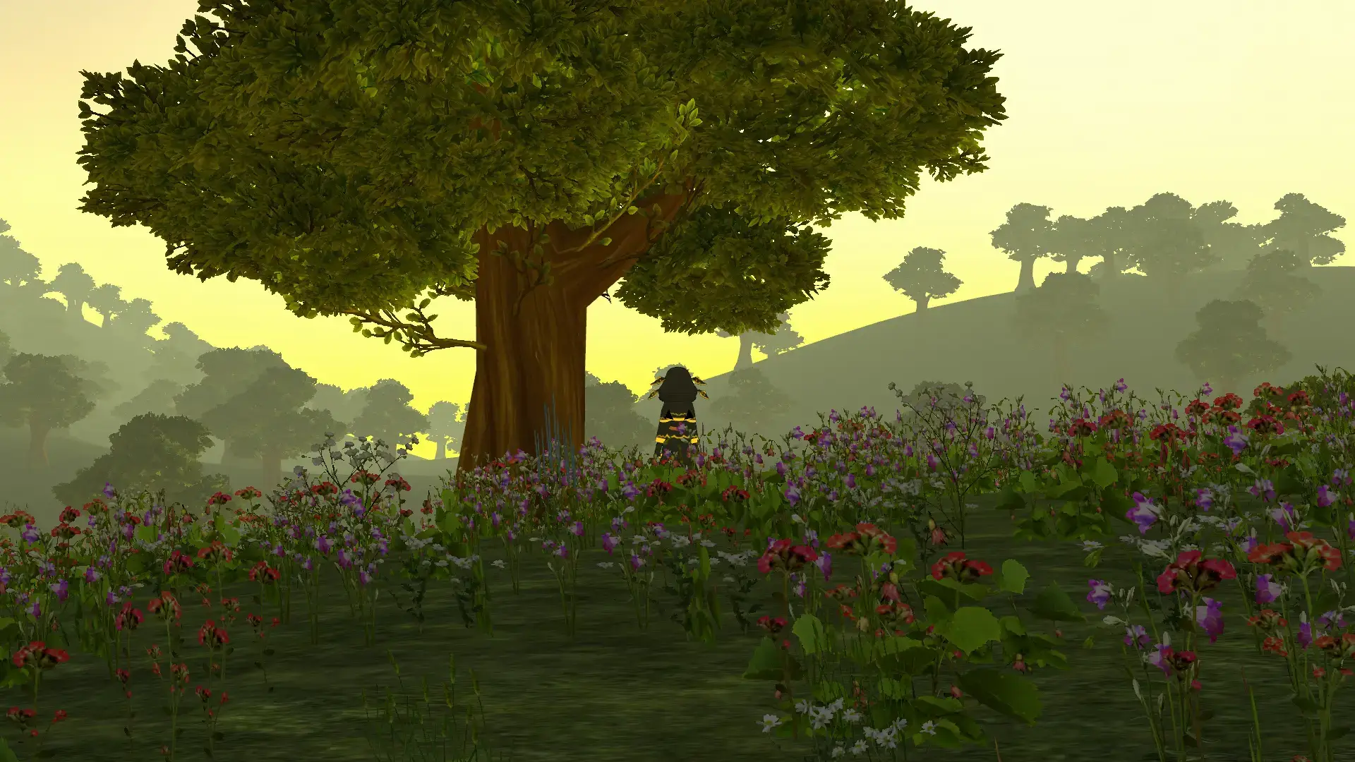 a photo of me chilling to ease my stress before playing thrillseeker