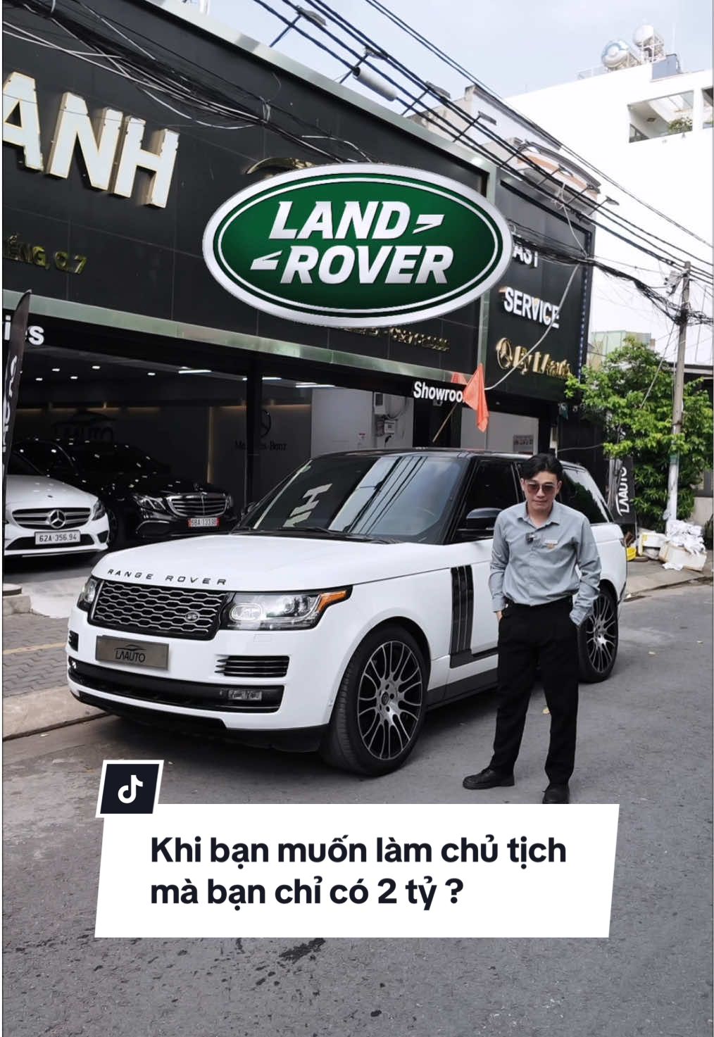 Khi bạn muốn làm chủ tịch mà bạn chỉ có 2 tỷ ? #rangerover  #rangeroverautobiography #lagroup #longanhauto #viral 
