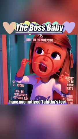 No one realizes that Tabitha actually comes from Baby Corp too!#funnyvideos #cartoon #fyp #bossbaby #babyboss 