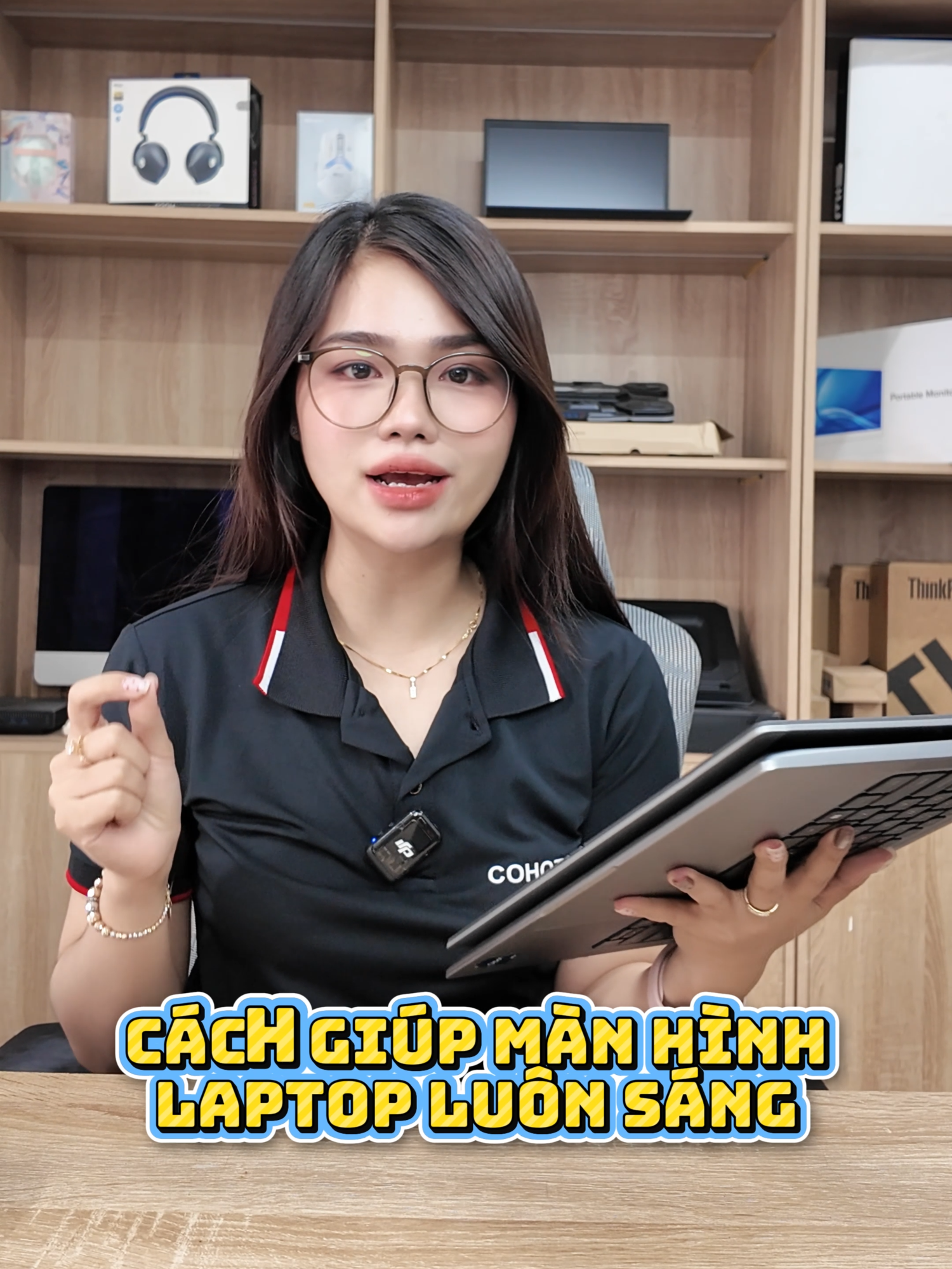 Cách cài đặt màn hình luôn sáng trên laptop/PC – cực dễ, cực tiện 💻#LAPTOPSINHVIEN #LAPTOPVANPHONG #xuhuong #fyp #viral #cohotech #windowstips #mẹo