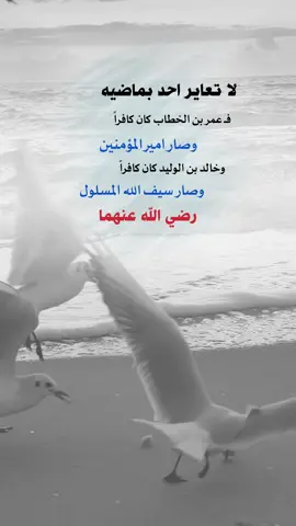لا تعاير احداً بماضيه ف عمر بن الخطاب كان كافراً وصار امير المؤمنين #اعادة_نشر🔁 #إيفان_الجيزانيه #عمر_بن_الخطاب #خالد_بن_الوليد #حكم_وأمثال_وأقوال 