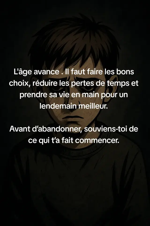 C’est dur maintenant… mais respire. Rien n’est éternel. Ça va aller frérot 🫂.