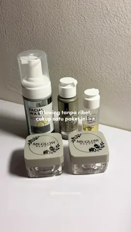 Paket glowing ga pake ribet! Harga affordable udah dapet 5 produk yg bikin kulit ga kusam lagii ✨🤍💯 @msglow.beauty  #msglowbeauty #msglowskincare #msglowwhiteningseries 