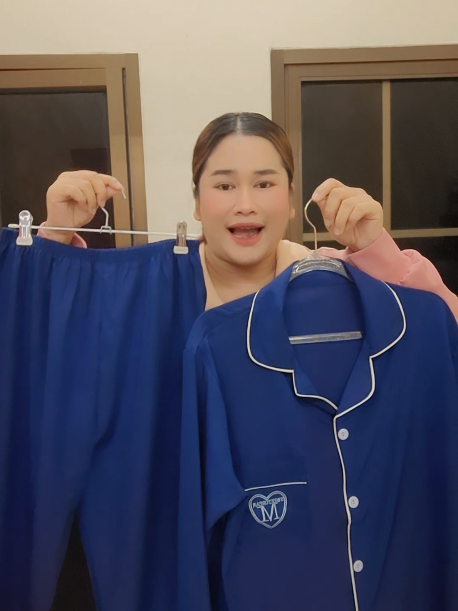 #เทรนด์วันนี้ ชุดนอนผ้าใหม่อิตาลี #ชุดนอน #ชุดนอนใส่สบาย #ชุดนอนผ้าไหมอิตาลี่ #ฟีดดดシ 