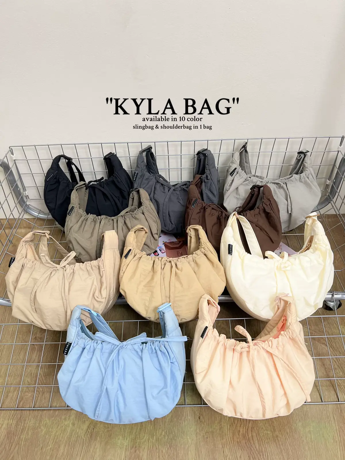 kyla banting harga💸📢 diskon sampai 60%👀 #nad #kylaslingbag #taslucu 