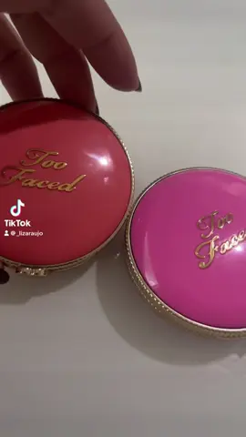 Parte final dos meus blushes queridinhos. Gente eu falo demais 😂😂😂 #fyp #foryou #creatorsearchinsight #toofaced #blush 