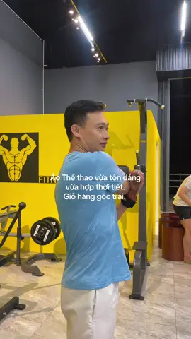 Áo thể thao vừa thoáng mát vừa tôn dáng #aothethaonam #aogymnam 