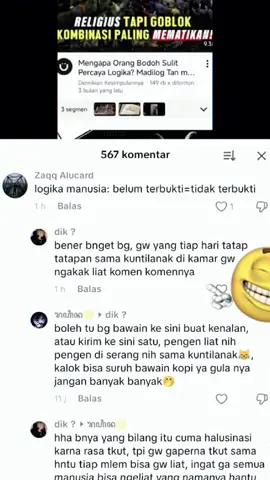 ilmuwan aja blum bisa buktiin,eh si bro mlh tatap