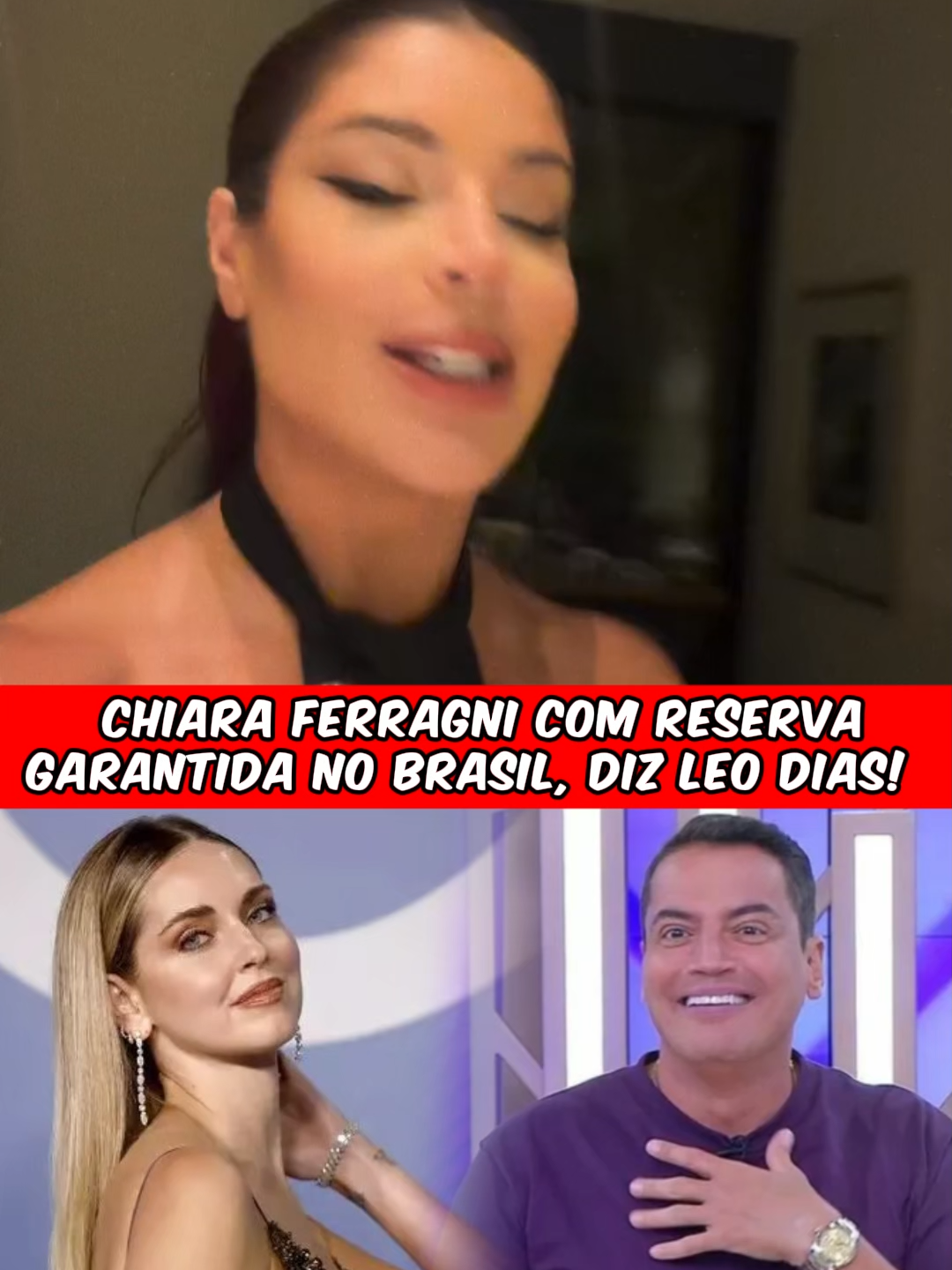 gkay fala sobre chiara no brasil #clipfyleague #gkay #chiaraferragni #leodias #noticias  @clipfyai.league