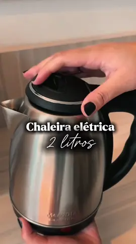 Chaleira Elétrica Mondial Inox 2L ☕✨ Água quente em minutos, potente e elegante! Ideal pro café, chá ou mamadeira do dia a dia 🤍 💰 129,90 🔗 https://s.shopee.com.br/BMDczumTw #cozinha #chaleiraeletrica #praticidade 