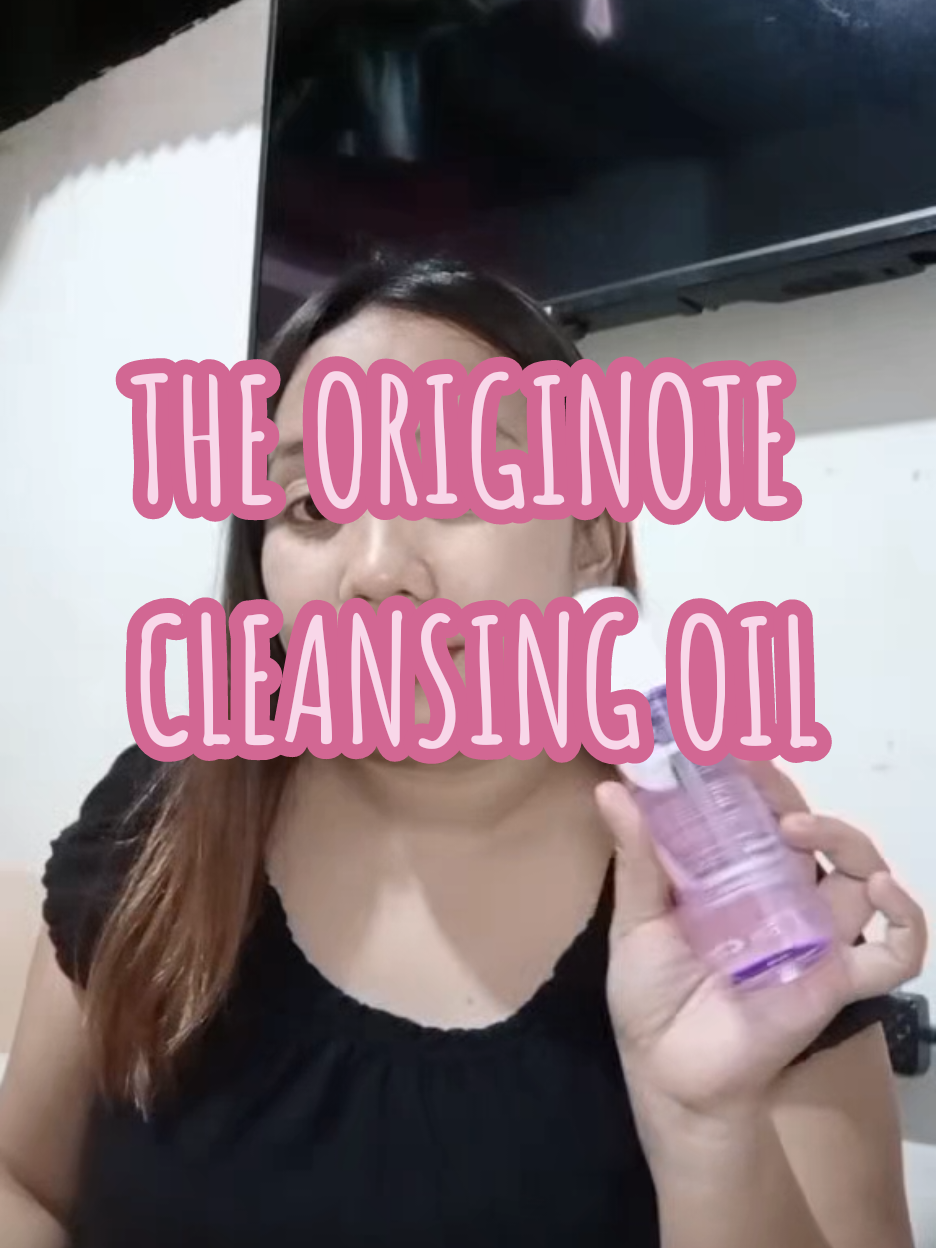 Take time to watch this girlies! dahil baka ung break out natin is dahil sa mga natitirang oil and dirt na hindi kaya ng simpleng sabon lang. I will recommend this dahil hindi sya nakakadry ng face very gentle and moisturizing.✨💜 #theoriginote #theoriginotecleansingoil #cleansingoil #facialcleanser #skincare 