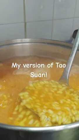 Vid 967 Homemade Tao Suan, just the way I like it! For everyone who appreciates this humble, comforting dessert,! ❤️ - 26/11/25 #taosuan #homemadedessert #fyp #dessert #comfortfood 