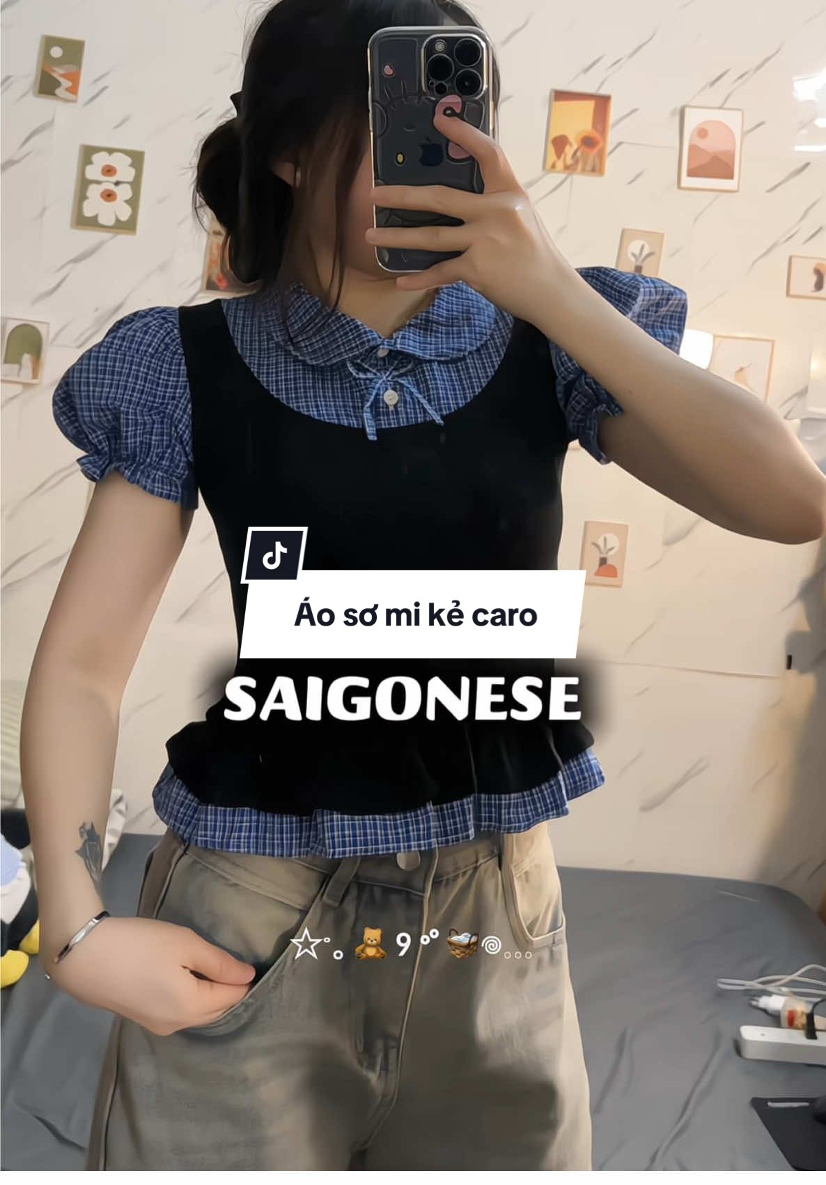 @SAIGONESE #aosomikecaro #somikieu #saigonese #outfit #phoidoxinh 